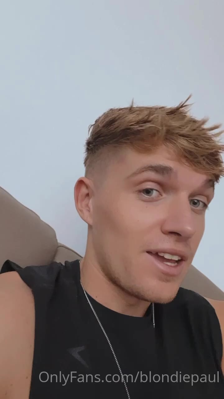 165 Paul Cassidy blondiepaul Onlyfans porn