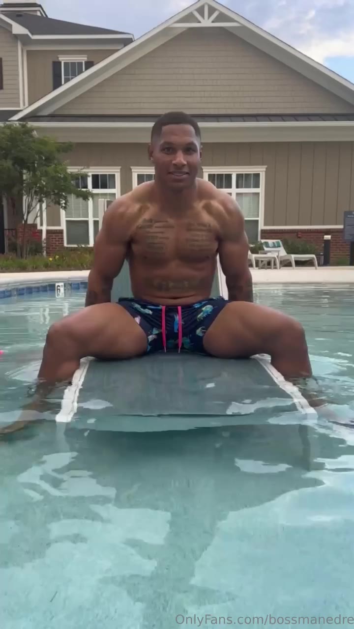 18 black muscle hunk bossmanedre onlyfans porn