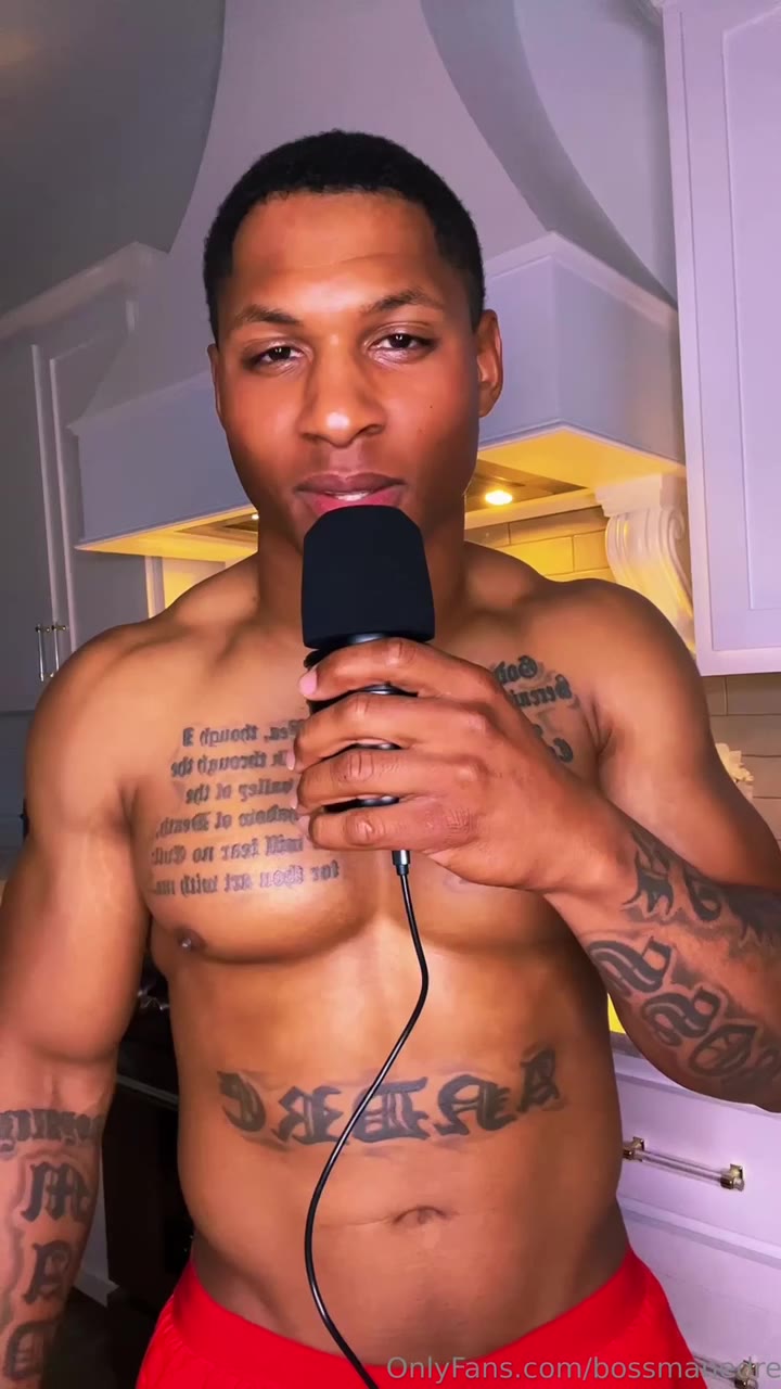 30 black muscle hunk bossmanedre onlyfans porn