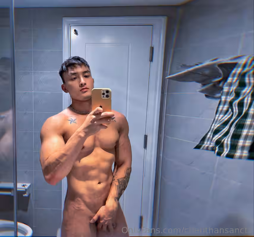 6 Asian Hunk Chan Than San Chanthansan chanthansancts  nude leaked