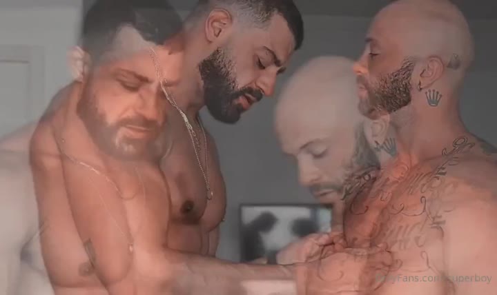 6 Muscle daddy Andres Vergel superboy fucks Tiago Marza on OnlyFans