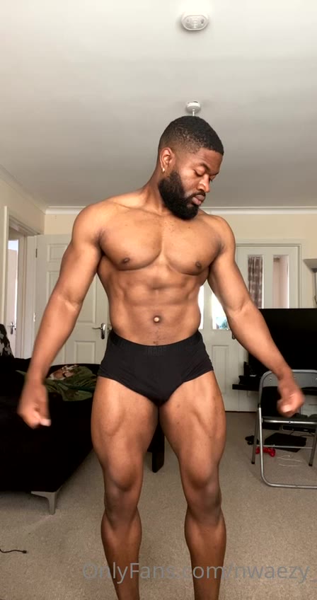 69 black Muscle stud Nwaezy_ Steven Gray OnlyFans porn