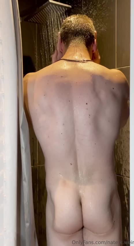 VIRAL TIKTOKER NATE WEIR NATE.K.WEIR Nude in the shower