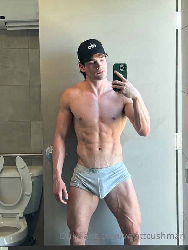 15 Fitness Model Wyatt Cushman  wyattcushman OnlyFans leaked