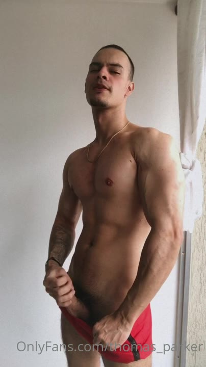 18 Muscle hunk Thomas Parker thomas_parker OnlyFans porn
