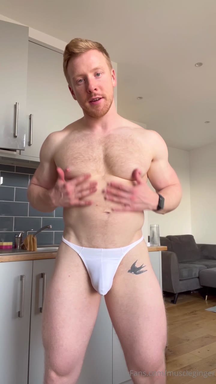 454 hung ginger bodybuilder David muscleginger onlyfans leaked