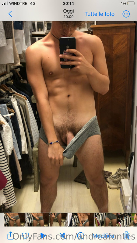 8 Italian twink Model Andrea Font?s andreafontes Onlyfans LEAKED