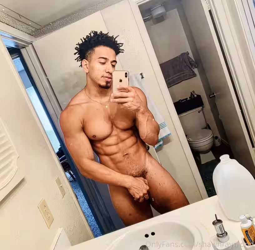 Angelic fitness coach Shawn Raymond pecs PRIVATE Epic