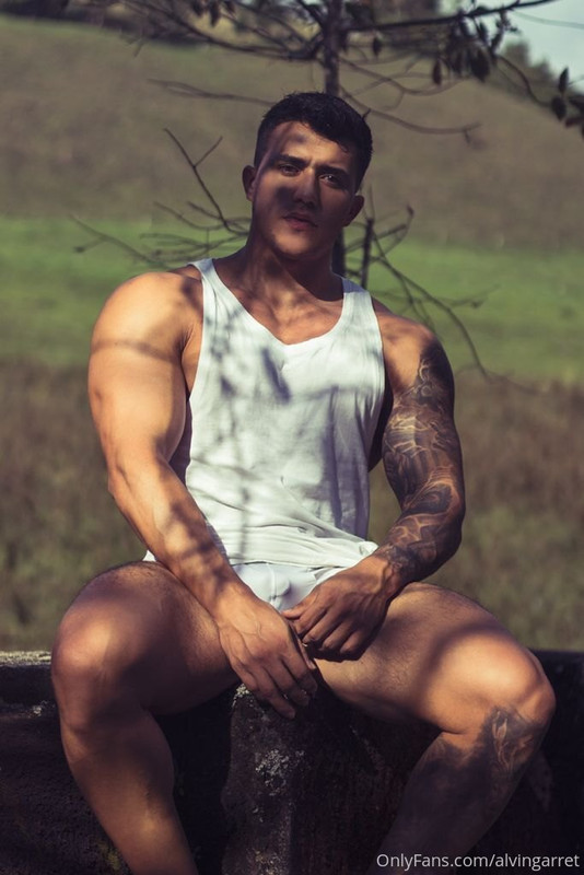 Dazzling  galán Garret Alvin onlyfans leaks pic Sensational