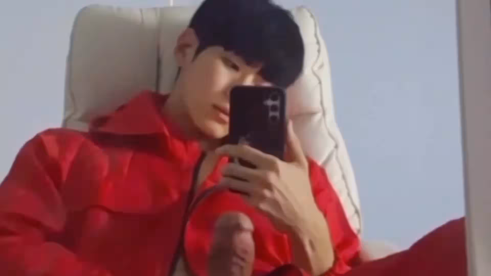 Korean hunk 이 상현  qkrgktkxks cums as Squid game guard again