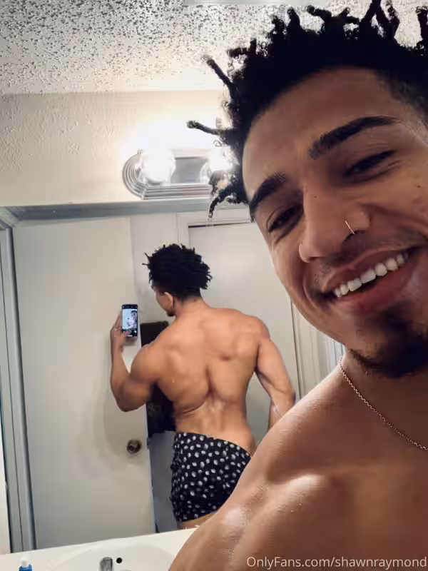 beautiful jerking off dancer Shawn Raymond perfect skin