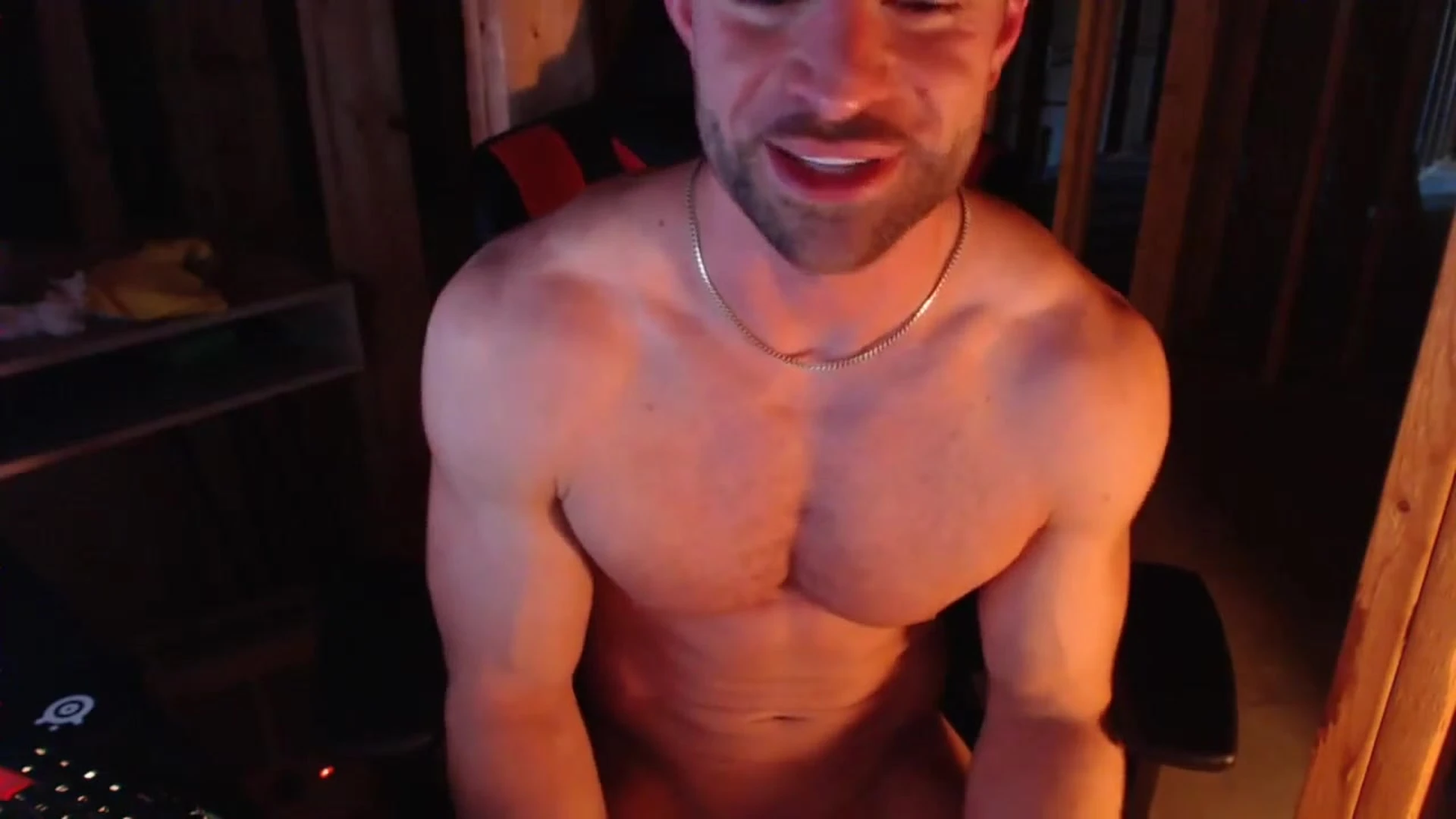 PERFECT_COCK9 – Hot Bearded Shows his Thick Cock Solo Monster White Cock
1