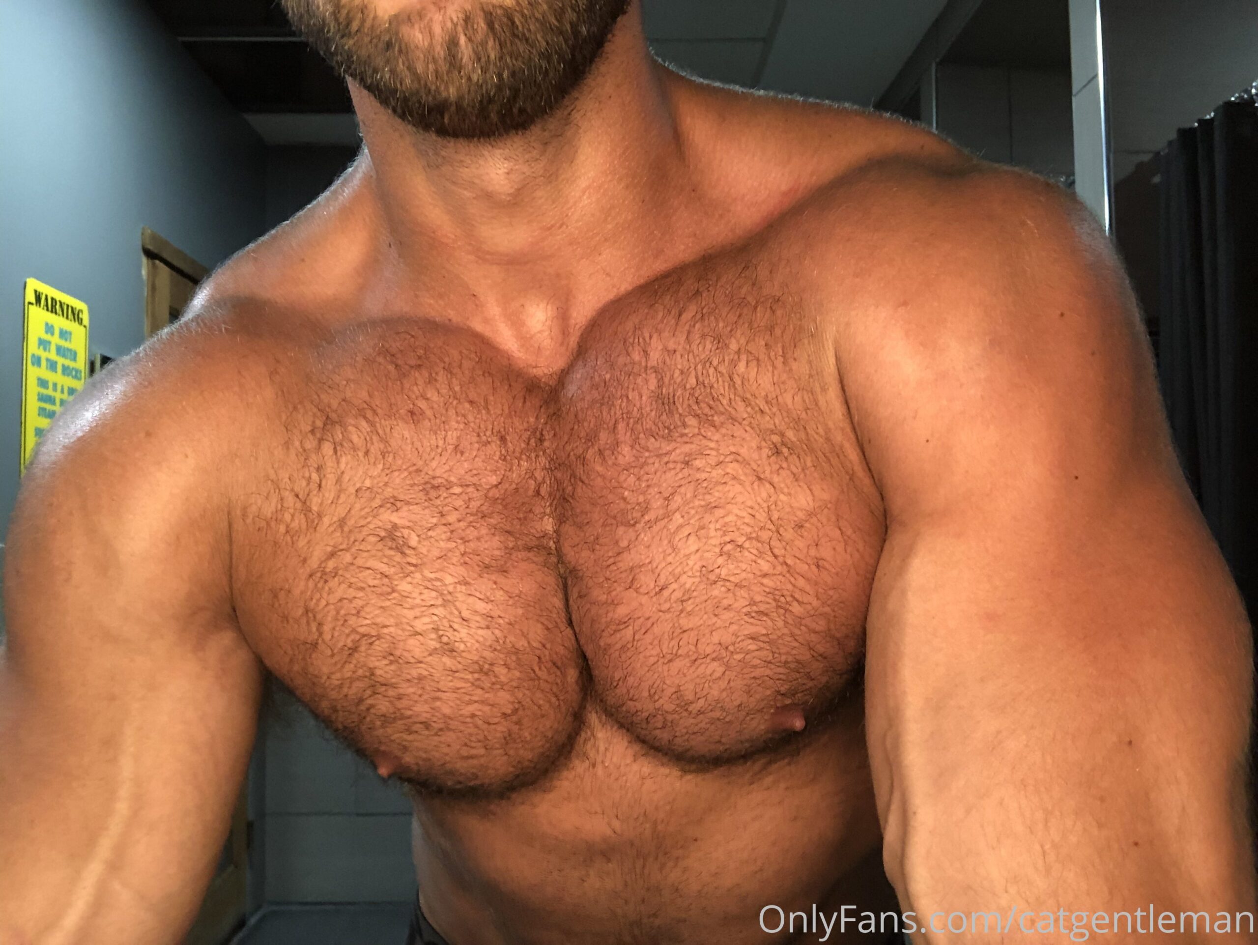 Tenacious hunk Dom King abs Sensational
2