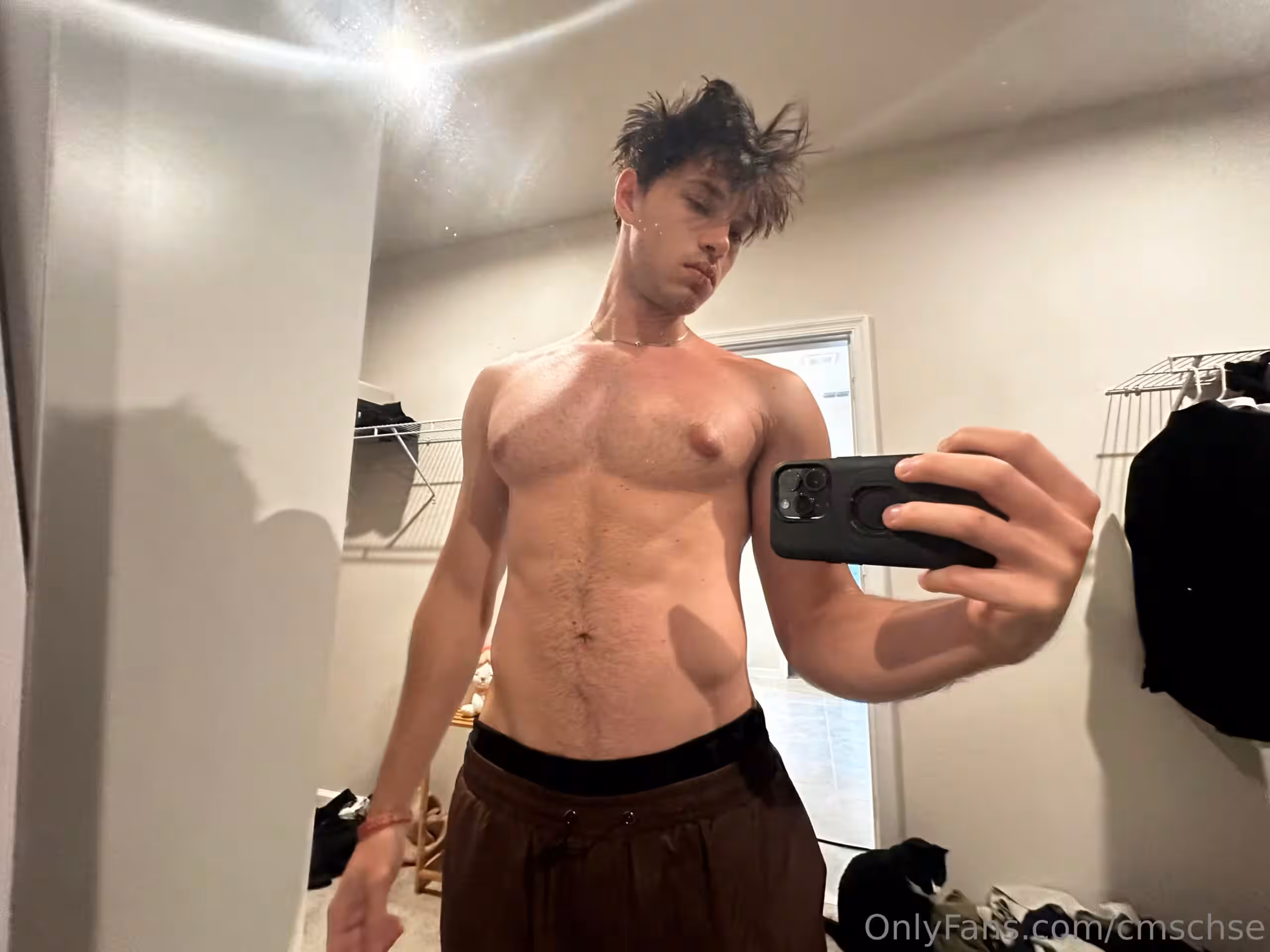 Disciplined wanking off jock Chase Stobbe
0