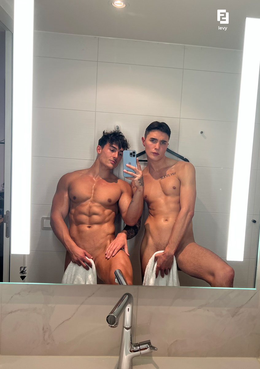 Effervescent  pleasuring himself STUD Levy Van Wilgen nudes free
1