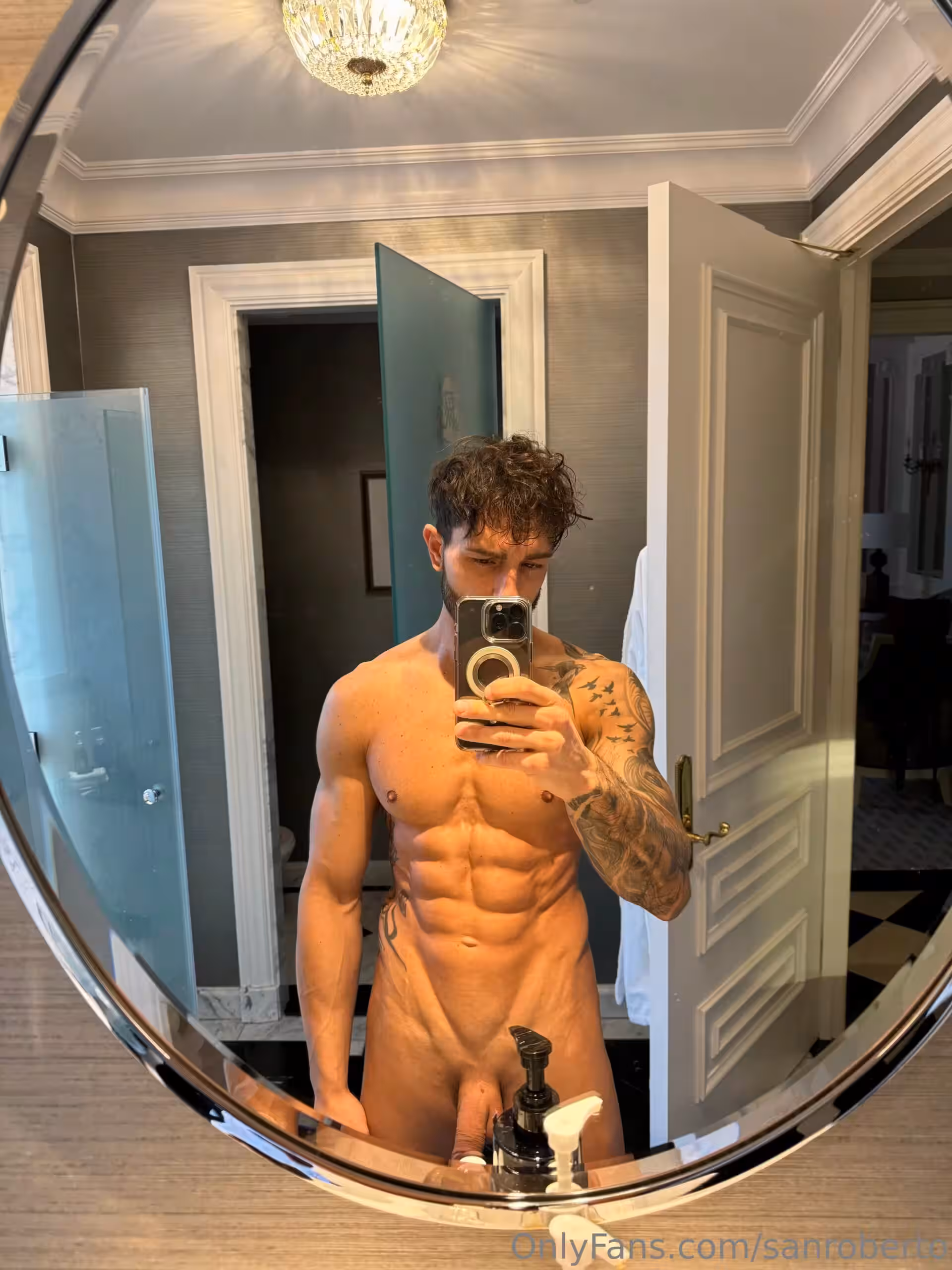 Inspiring  pleasuring himself muscle god sanroberto cock
1