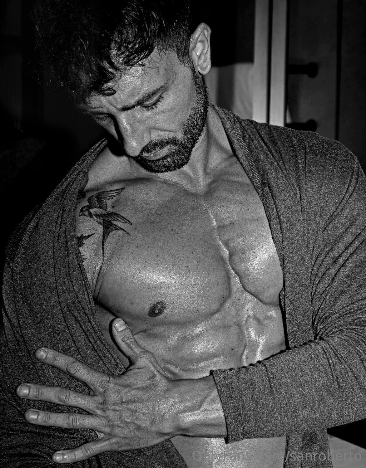 Sensational Authentic shredded sanroberto nude porn leak
0